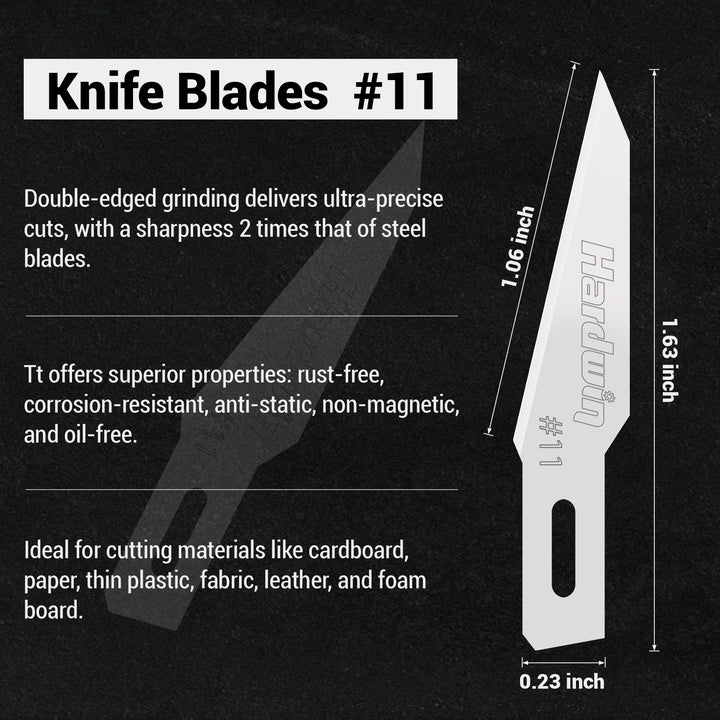 Home HARDWIN Ceramic Craft Blades Set | Paper/Leather/Foam Cutting | 10 ...